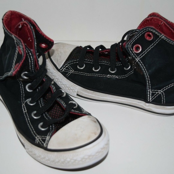 Converse Other - Converse All Star Chuck Taylor Black Juniors Sz 1